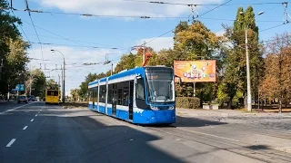 Трамвай PESA 71-414К № 751 Киев