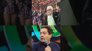 Moacir Franco corta Faustão ao vivo