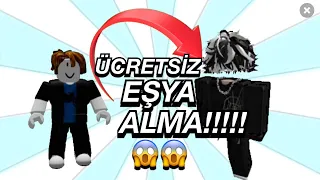 BEDAVA ROBUXLU EŞYA NASIL ALINIR?!!?  | BEN ŞOK OLDUM😱😱 || - Roblox Türkçe