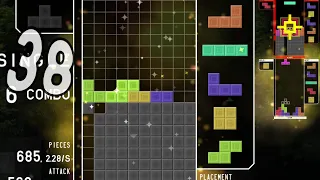 Fighting Tetris Gods in Quickplay - TETR.IO