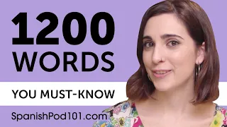 1200 Words Every Spanish Beginner Must Know