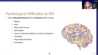 Psychology and Huntington's disease webinar