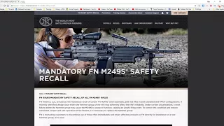 FN M249S отзыв на ремонт