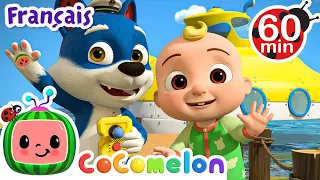 Au bord de l'eau | Chansons pour Bébés | CoComelon Le coin des Animaux de JJ - Comptines