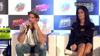 Hrithik & Katrina At Bang Bang & Mountain Dew Collaboration Event