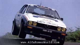 Alfa Romeo Alfetta GTV rally tribute