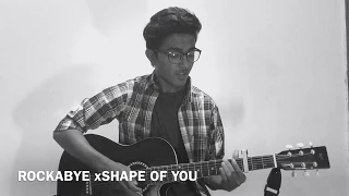 Rockabye x Shape of you - Clean Bandit ft. Sean Paul & Anne-Marie x Ed Sheeran ( acoustic cover )