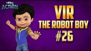 Vir: The Robot Boy | Hindi Cartoon Compilation For Kids | Compilation 26 | WowKidz Action