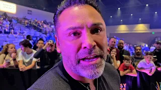 OSCAR DE LA HOYA REACTS TO DEONTAY WILDER BRUTAL KO OF HELENIUS; SAYS ITS ONLY BEGINNING FOR HIM