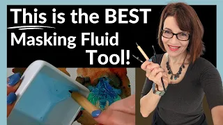 Masking Fluid - THIS tool gives amazing results!