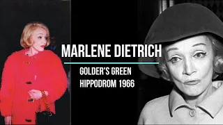 Marlene Dietrich sings in Golders Green Hippodrome in 1966. [ LIVE ] [UMPC]