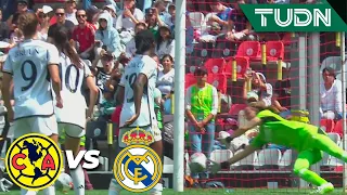 ¡PEREIRA hizo sufrir a CHAVAS! | América 2-0 Real Madrid | Amistoso Internacional Femenil | TUDN