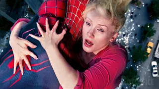 Человек-паук спасает Гвен Стейси | Сцена на кране | Человек-паук 3: Враг в отражении | отрывок