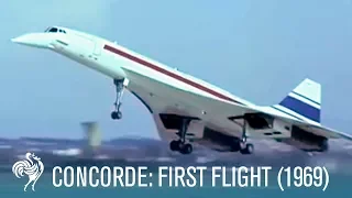 Concorde's First Flight: Supersonic Travel (1969) | British Pathé