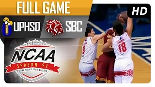 SBC vs UPHSD | Full Game | 3rd Quarter | NCAA 92 - September 30, 2016