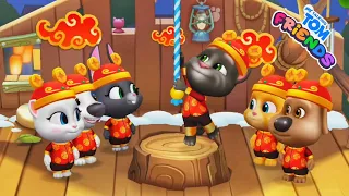 Chinese Lunar Year Gameplay - My Talking Tom Friends Day 197 (Android/iOS)