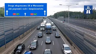 Jak poprawić ruch oraz bezpieczeństwo na drodze S8 w Warszawie ?