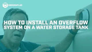 How to Install an Overflow System on a Water Storage Tank