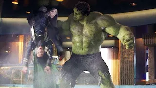 Hulk vs Loki - Puny God Scene - Hulk Smashing Loki - The Avengers (2012) Movie CLIP HD