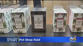 Suspected Illegal Pot Dispensary In Palms Raided By Police, 6 People Cited