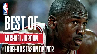 Best Of Michael Jordan 1989-90 Season Opener | The Jordan Vault