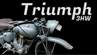 Italeri 1/9 scale Triumph 3HW . Part1