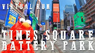 🆃RE🅰DMILL | Virtual 🆁un - Manhattan - Times Square/Battery Park loop #manhattan #newyork #treadmill