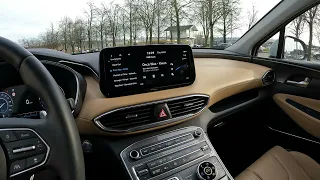 2022 Hyundai Santa Fe [KRELL] premium sound system test 🎧 Binaural / Stereo audio