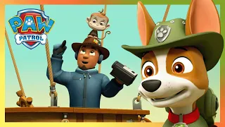 L'aventure arctique ❄️ en montgolfière de Travis le voyageur et du singe 🐒 - PAW Patrol