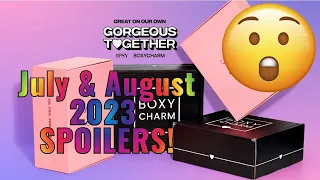 BOXYCHARM - IPSY JULY & AUGUST 2023 SPOILERS | GLAM BAG & BOXYCHARM BY IPSY SNEAK PEEKS!