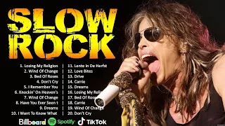 Bon Jovi, Aerosmith, Scorpions, Nazareth, GnR, Nirvana, U2. 🔥 The Best of Slow Rock 80's 90's