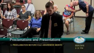 City Council Business Meeting   May 1, 2018