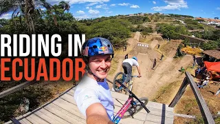 RIDING THE GREATEST MTB DIRT JUMPS IN ECUADOR!!