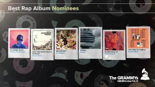 Best Rap Album Nominees | The 59th GRAMMYs