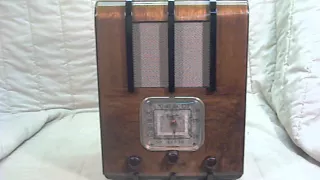 1935 Majestic Model PA-16 Old Antique Wood Vintage Tube Radio