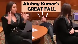 Akshay Kumar's GREAT FALL | Prank with team BOI goes VIRAL | Mission Mangal