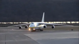 Antonov AN 124 “The Worlds Largest Civilian Cargo Aircraft“ Landing at HIA 1-26-2023