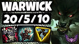 Warwick Jungle vs Vi [ OTP ] Lol Korea Master Patch 14.7 ✅