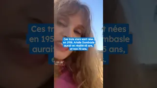 Arielle Dombasle révèle enfin son véritable âge !