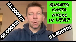 Quanto costa vivere in America? Stipendio medio USA