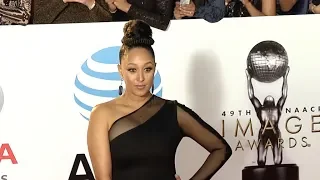 Tamera Mowry at 49th NAACP Image Awards