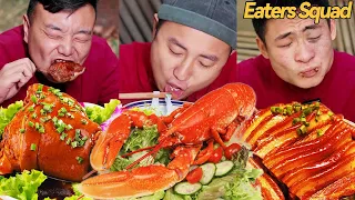 Lobster And Braised Pork Collection丨food Blind Box丨eating Spicy Food And Funny Pranks #Masala