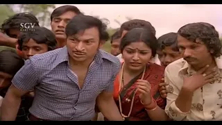 Beautiful Climax Scene Of Vasantha Geetha Kannada Movie | Dr. Rajkumar | Gayathri | Srinivasamurthy