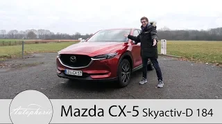 2018 Mazda CX-5 Skyactiv-D 184 Fahrbericht / Der neue Diesel im Langzeit-Test - Autophorie