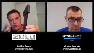 Windsurfing Fins Basics 4 with Robbie Bense of Zulu Fins -  Understanding how fins create lift