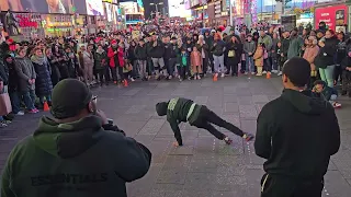 Street show at Time square 2024,New York City