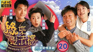 戲痴林家棟主演 | TVB愛情劇 | 緣來沒法擋 20/20 | 袁潔瑩(可兒)、林家棟(關仁)佳偶天成 | 林家棟、袁潔瑩、黎耀祥、關寶慧、何寶生、湯盈盈 | 粵語中字 | 1998