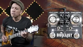 Kingtone "The Duellist" pedal with Dual Humbucker Guitars - Not Just For Strats!