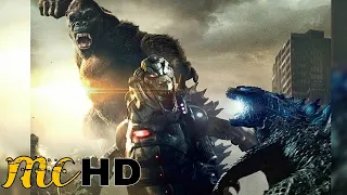 Kong and Godzilla vs Mechagodzilla || Movie Clips [ 4k Ultra HD ]