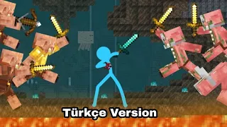 DOMUZ YAVRUSU SAVAŞI ( Animation Vs Minecraft ) Türkçe Dublaj